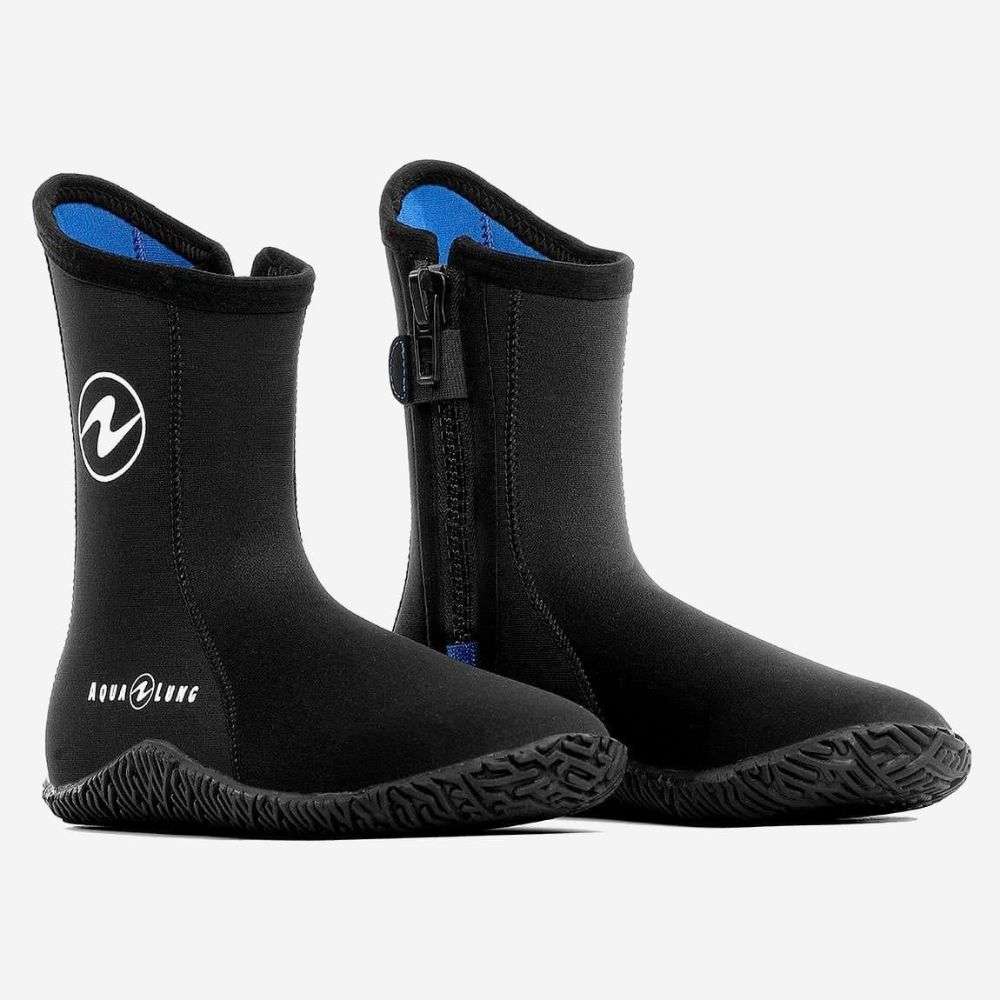 【特注品】wagnus Aqualice Sheep black coat Echozip: Dive boots 5mm | Aqualung®
