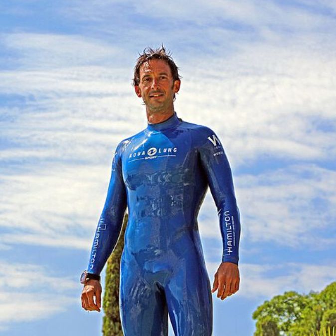 Aqualung dive ambassador Pierre Frolla