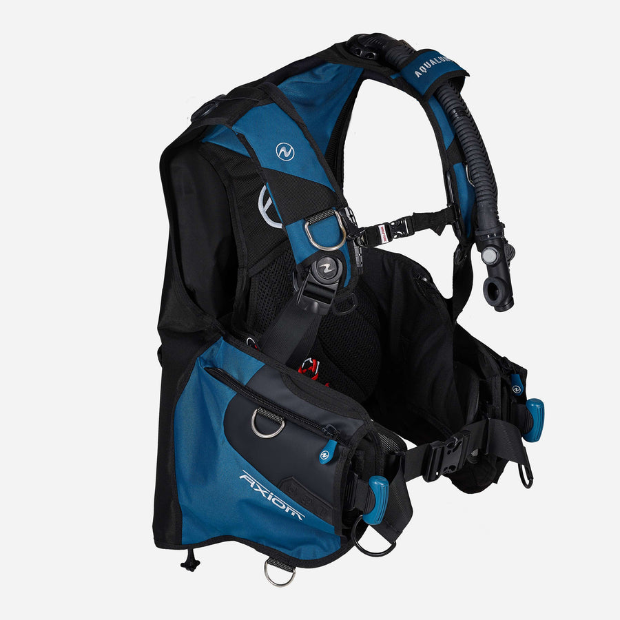 AXIOM MEN,BLK/BLUE PETROL