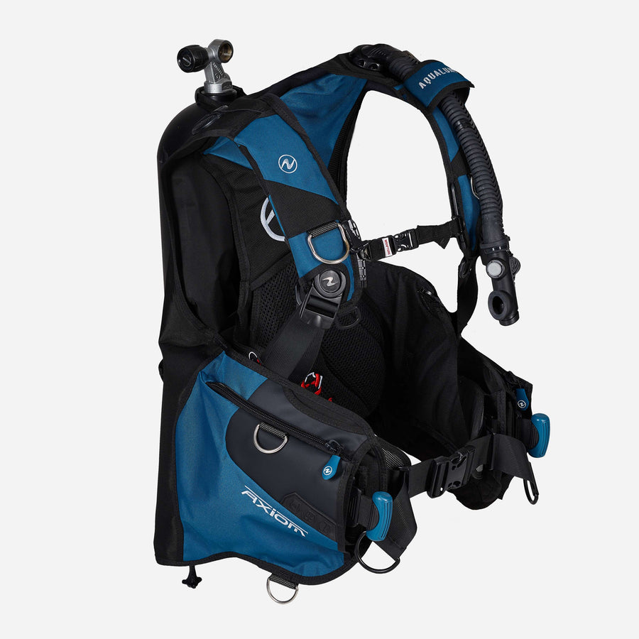 AXIOM MEN,BLK/BLUE PETROL